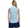 imageIZOD Womens Shirt Performance Stretch Golf Collared SleevelessBright White