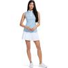 imageIZOD Womens Shirt Performance Stretch Golf Collared SleevelessPlacid Blue
