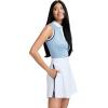 imageIZOD Womens Shirt Performance Stretch Golf Collared SleevelessPlacid Blue