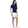 imageIZOD Womens Short Sleeve Sweater Performance Stretch Golf PoloMedieval Blue
