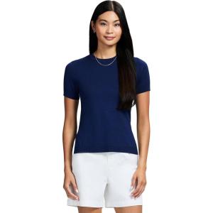 imageIZOD Womens Short Sleeve Sweater Performance Stretch Golf PoloMedieval Blue
