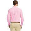imageIZOD Mens Performance Comfort Long Sleeve Plaid Button DownPink Carnation
