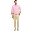 imageIZOD Mens Performance Comfort Long Sleeve Plaid Button DownPink Carnation