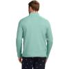 imageIZOD Mens Performance Comfort Quarter Zip Long Sleeve ShirtBeryl Green