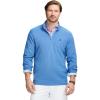 imageIZOD Mens Performance Comfort Quarter Zip Long Sleeve ShirtBright Cobalt