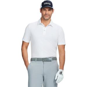 imageIZOD Mens Swingflex Performance Mesh PoloBright White