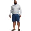 imageIZOD Mens Big ampamp Tall Performance Comfort Quarter Zip Long Sleeve ShirtSmoked Pearl