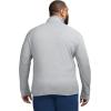 imageIZOD Mens Big ampamp Tall Performance Comfort Quarter Zip Long Sleeve ShirtSmoked Pearl