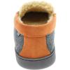 imageIZOD Mens Slipper Knit Venetian Moccasin with Sherpa Fleece Lining GreyBlack Size 8 to 14Black