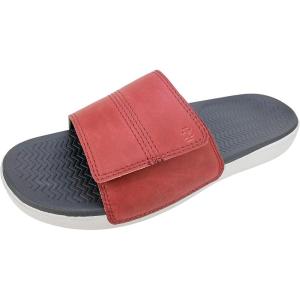 imageIZOD Mens Casual Adjustable Slides Red Black Size 813