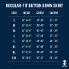 imageIZOD Mens Dress Shirt Regular Fit Long Sleeve Wrinkle Free Stretch Button Down CollarBlack