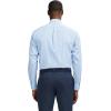 imageIZOD Mens Dress Shirt Regular Fit Long Sleeve Wrinkle Free Stretch Button Down CollarChambray Blue
