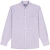 imageIZOD Mens Dress Shirt Regular Fit Long Sleeve Wrinkle Free Stretch Button Down CollarChinese Violet