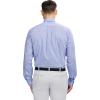 imageIZOD Mens Dress Shirt Regular Fit Long Sleeve Wrinkle Free Stretch Button Down CollarGrape Mist