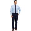 imageIZOD Mens Dress Shirt Regular Fit Long Sleeve Wrinkle Free Stretch Button Down CollarLarkspur