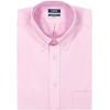 imageIZOD Mens Dress Shirt Regular Fit Long Sleeve Wrinkle Free Stretch Button Down CollarPink