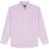imageIZOD Mens Dress Shirt Regular Fit Long Sleeve Wrinkle Free Stretch Button Down CollarSheer Lilac