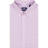 imageIZOD Mens Dress Shirt Regular Fit Long Sleeve Wrinkle Free Stretch Button Down CollarSheer Lilac