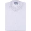 imageIZOD Mens Dress Shirt Regular Fit Long Sleeve Wrinkle Free Stretch Button Down CollarWhite