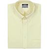 imageIZOD Mens Dress Shirt Regular Fit Long Sleeve Wrinkle Free Stretch Button Down CollarYellow
