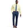 imageIZOD Mens Dress Shirt Regular Fit Long Sleeve Wrinkle Free Stretch Button Down CollarYellow