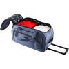 imageIZOD Soft shell Lightweight Duffel Rolling Bag 4 Piece Set Gavin Grey