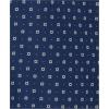 imageIZOD Boys Long Sleeve Plaid ButtonDown Dress ShirtNavy Print