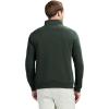 imageIZOD Mens Advantage Performance Quarter Zip Fleece Pullover SweatshirtDeep Forest Green