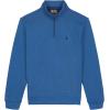 imageIZOD Mens Advantage Performance Quarter Zip Fleece Pullover SweatshirtTrue Blue