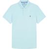 imageIZOD Mens Advantage Performance Short Sleeve Polo ShirtLimpet Shell