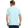 imageIZOD Mens Advantage Performance Short Sleeve Polo ShirtLimpet Shell
