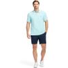 imageIZOD Mens Advantage Performance Short Sleeve Polo ShirtLimpet Shell