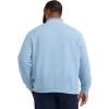 imageIZOD Mens Big and Tall Advantage Performance Crewneck Fleece Pullover SweatshirtBright Cobalt