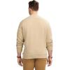 imageIZOD Mens Big and Tall Advantage Performance Crewneck Fleece Pullover SweatshirtCamel Heather