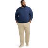 imageIZOD Mens Big and Tall Advantage Performance Crewneck Fleece Pullover SweatshirtNavy Blazer