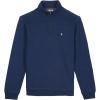 imageIZOD Mens Big and Tall Advantage Performance Quarter Zip Fleece Pullover SweatshirtNavy Blazer