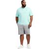 imageIZOD Mens Big and Tall Advantage Performance Short Sleeve Polo ShirtLimpet Shell