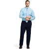 imageIZOD Mens Big and Tall Dress Shirt Long Sleeve Wrinkle Free Stretch Button Down CollarLimpet Shell