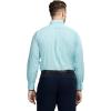 imageIZOD Mens Big and Tall Dress Shirt Long Sleeve Wrinkle Free Stretch Button Down CollarLimpet Shell Plaid