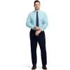 imageIZOD Mens Big and Tall Dress Shirt Long Sleeve Wrinkle Free Stretch Button Down CollarLimpet Shell Plaid