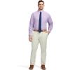 imageIZOD Mens Big and Tall Dress Shirt Long Sleeve Wrinkle Free Stretch Button Down CollarSheer Lilac