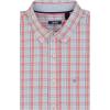 imageIZOD Mens Big and Tall Performance Comfort Long Sleeve Plaid Button DownMauveglow