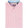 imageIZOD Mens Big and Tall Performance Comfort Long Sleeve Plaid Button DownPink Carnation