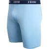 imageIZOD Mens Boxer Briefs 5 Pack Performance Long Leg Boxer Briefs for Men S2XLBright CobaltMaritime BlueSkyCoronet Blue