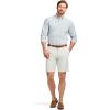 imageIZOD Mens Performance Comfort Long Sleeve Plaid Button DownAlmond Cream