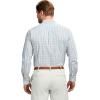 imageIZOD Mens Performance Comfort Long Sleeve Plaid Button DownAlmond Cream