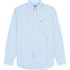 imageIZOD Mens Performance Comfort Long Sleeve Plaid Button DownBlue Revival