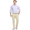 imageIZOD Mens Performance Comfort Long Sleeve Plaid Button DownLight Viola