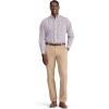 imageIZOD Mens Performance Comfort Long Sleeve Plaid Button DownOrange Rust Bw002