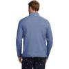imageIZOD Mens Performance Comfort Quarter Zip Long Sleeve ShirtMedieval Blue